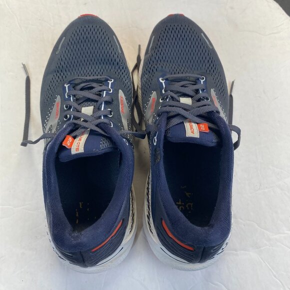 Brooks Adrenaline GTS 22 Men\'s Size 10  D Running Shoes Navy Gray 1103661D435 main image 6
